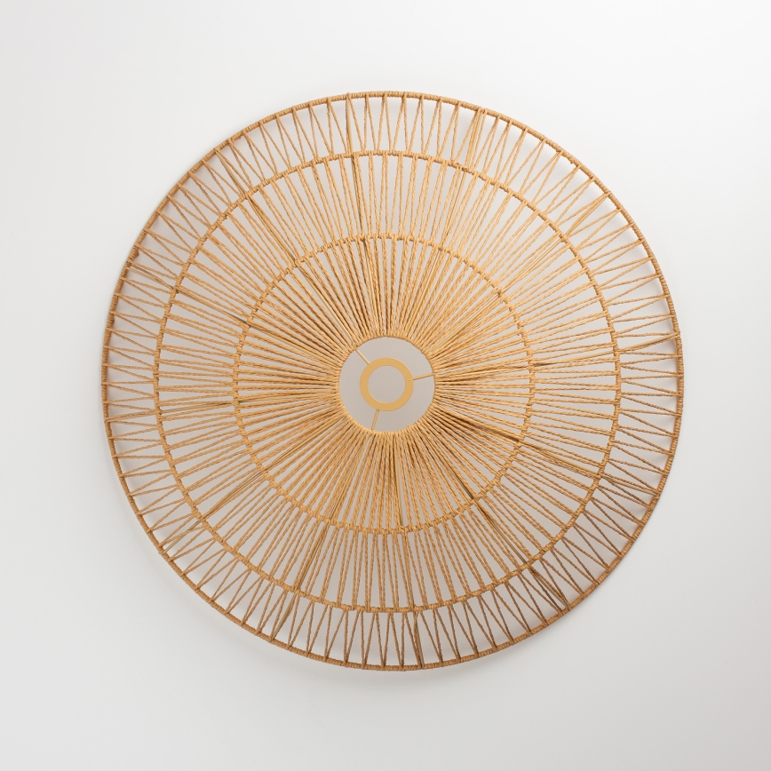 Universell lampskärm KERIA, Ø 70 cm, brun