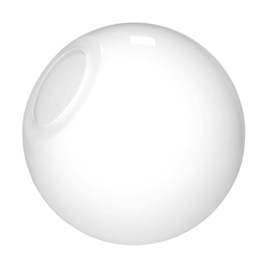 Universellt ersättningsglas KRONOS, SFÄR E14 diameter 14 cm