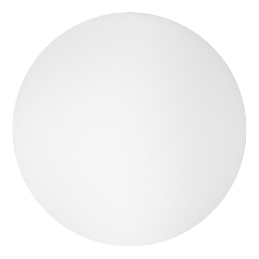 Universellt ersättningsglas MOON E27 diameter 16 cm vit