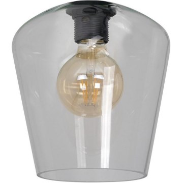 Universellt ersättningsglas SANTIAGO E27 diameter 18 cm genomskinlig