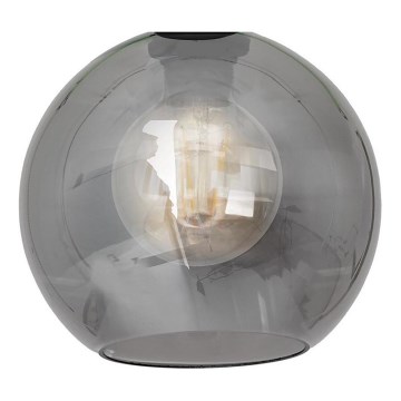 Universellt ersättningsglas SOFIA E27 diameter 20 cm grå