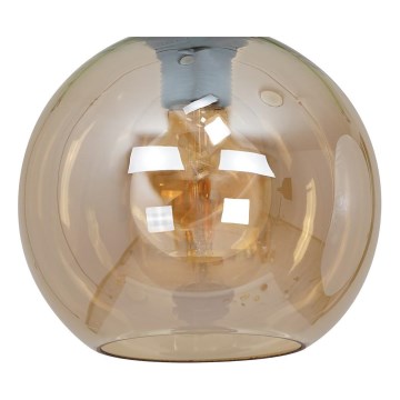 Universellt reservglas SOFIA E27 Ø 20 cm, röktonad beige