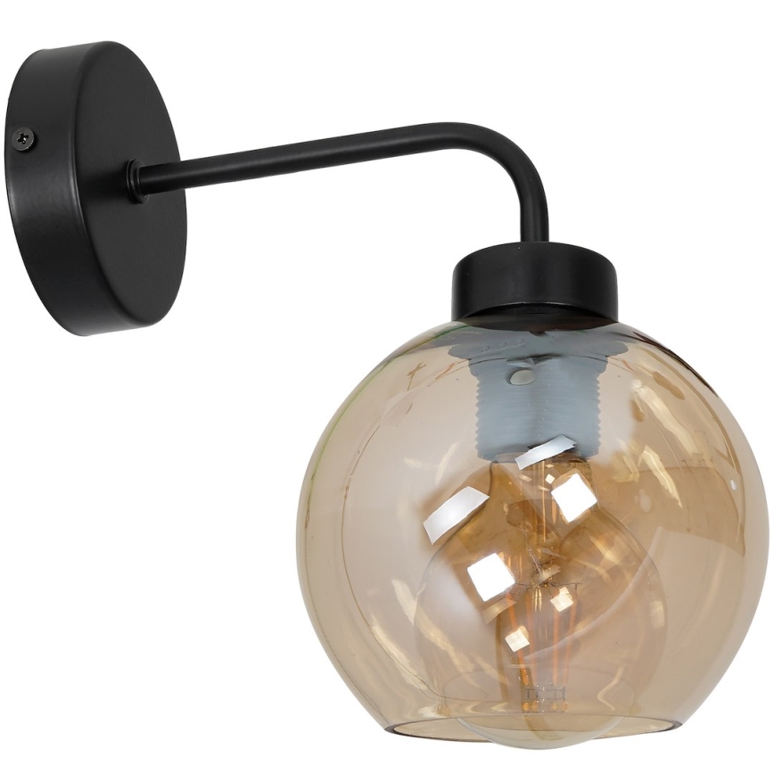 Universellt reservglas SOFIA E27 Ø 20 cm, röktonad beige