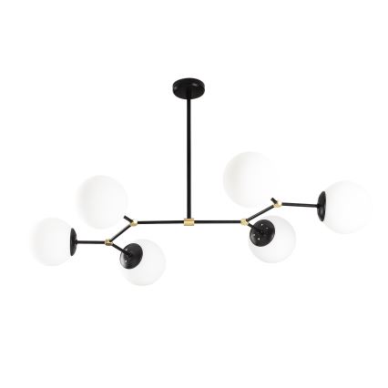 Upphängningsbar Ljuskrona  DAMAR 6xE27/40W/230V