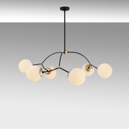Upphängningsbar Ljuskrona  KROMOZOM 6xE27/40W/230V