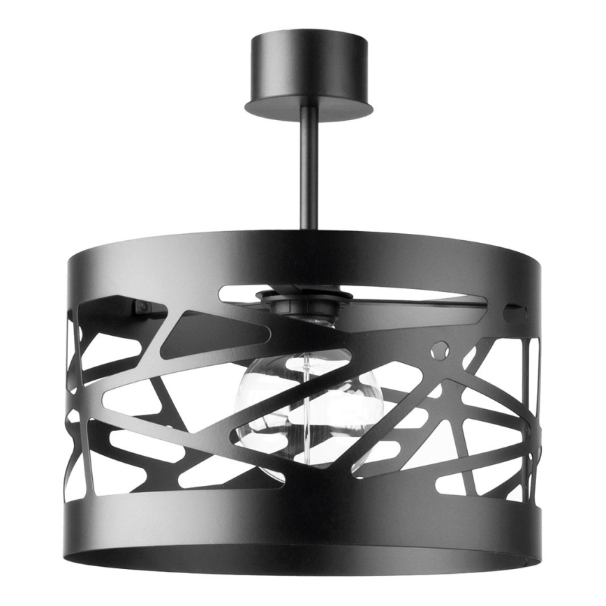 Upphängningsbar Ljuskrona  MODUL FREZ 1xE27/60W/230V diameter  30 cm svart 