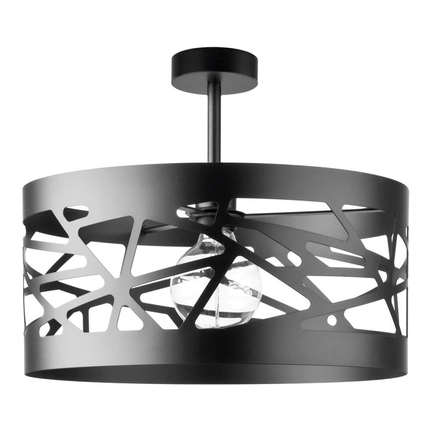 Upphängningsbar Ljuskrona  MODUL FREZ 1xE27/60W/230V diameter  39 cm svart 