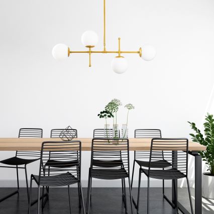 Upphängningsbar Ljuskrona  MUpåNI 4xE27/40W/230V