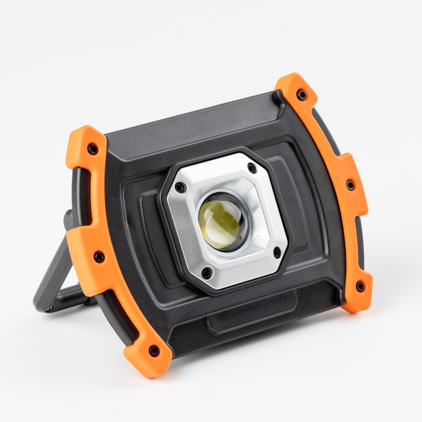 Uppladdningsbar LED-strålkastare med dimmer 10W/5V USB 6500K IP44