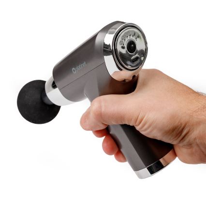Uppladdningsbar massagespistol med 4 huvuden 25W/5V 1200 mAh