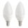 UPPSÄTTNING 2x LED glödlampa  E14/5,5W/230V 2700K - Attralux