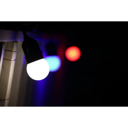 UPPSÄTTNING 2x LED glödlampa  PARTY E27/0,5W/36V blå