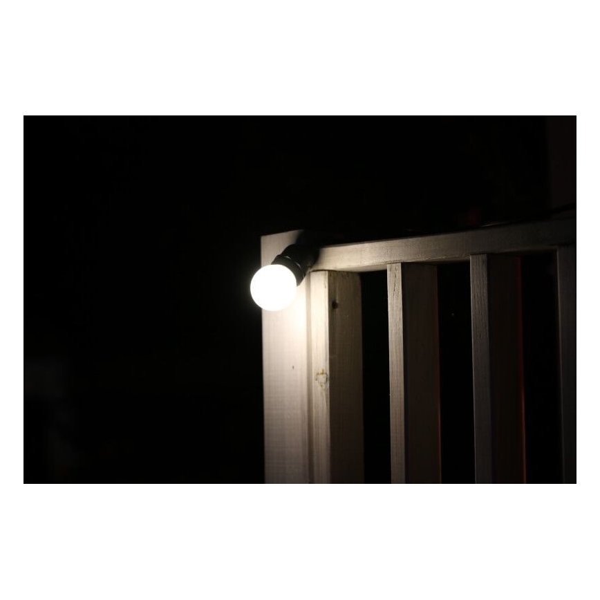 UPPSÄTTNING 2x LED glödlampa  PARTY E27/0,5W/36V vit
