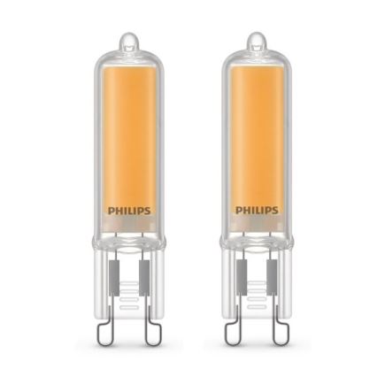 UPPSÄTTNING 2x LED glödlampa  Philips G9/3,5W/230V 2700K