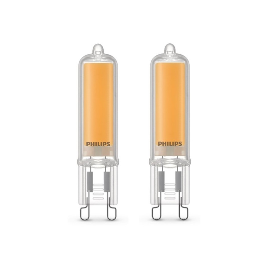 UPPSÄTTNING 2x LED glödlampa  Philips G9/3,5W/230V 2700K