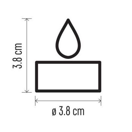 UPPSÄTTNING 6x LED juldekoration  6xLED/6xCR2032 vit 