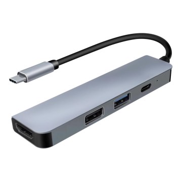 USB-C hub 04.01.2001 Power Delivery 100W och HDMI 4K