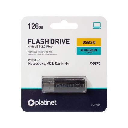 USB-minne 128GB Svart