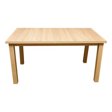 Utdragbart matbord LIAM i sonomabjörk