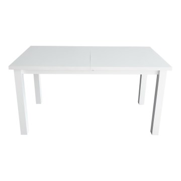 Utdragbart matbord LIAM vit