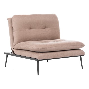 Utfällbar fåtölj SPEAKY, brun