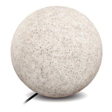 Utomhus dekorativ belysning GARDEN BALL 1xE27/40W/230V IP65 d. 28 cm