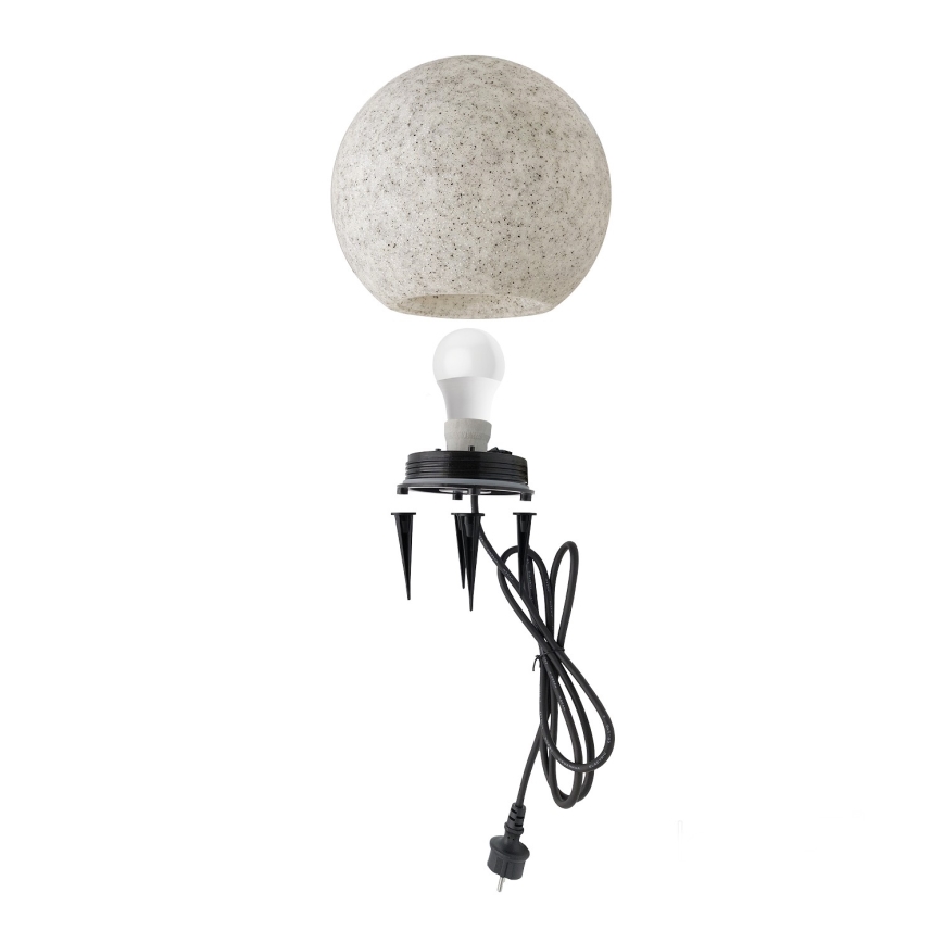Utomhus dekorativ belysning GARDEN BALL 1xE27/40W/230V IP65 d. 28 cm