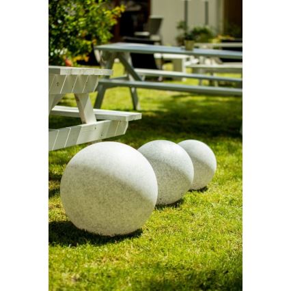Utomhus dekorativ belysning GARDEN BALL 1xE27/40W/230V IP65 d. 38 cm