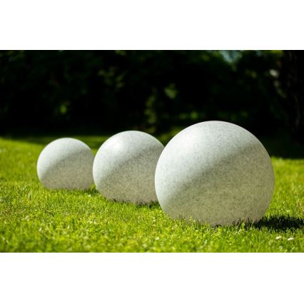 Utomhus dekorativ belysning GARDEN BALL 1xE27/40W/230V IP65 d. 38 cm