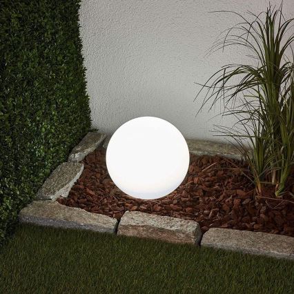 Utomhus dekorativ belysning GARDEN BALL 1xE27/40W/230V IP65 d. 38 cm