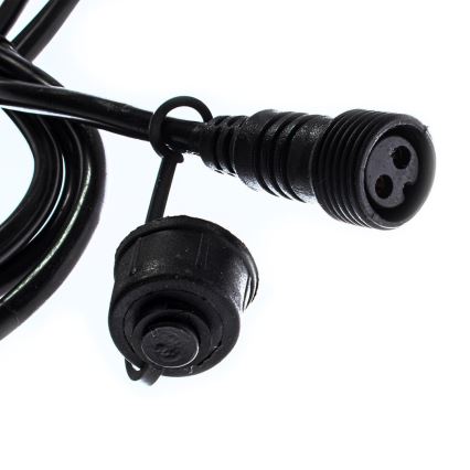 Utomhus Dekorativ slinga KRANS 10xE27/15W/230V 10m IP44