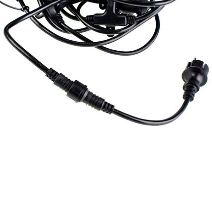 Utomhus dekorkedja GIRLANDA 10 m 10xE27/10W/230V IP44