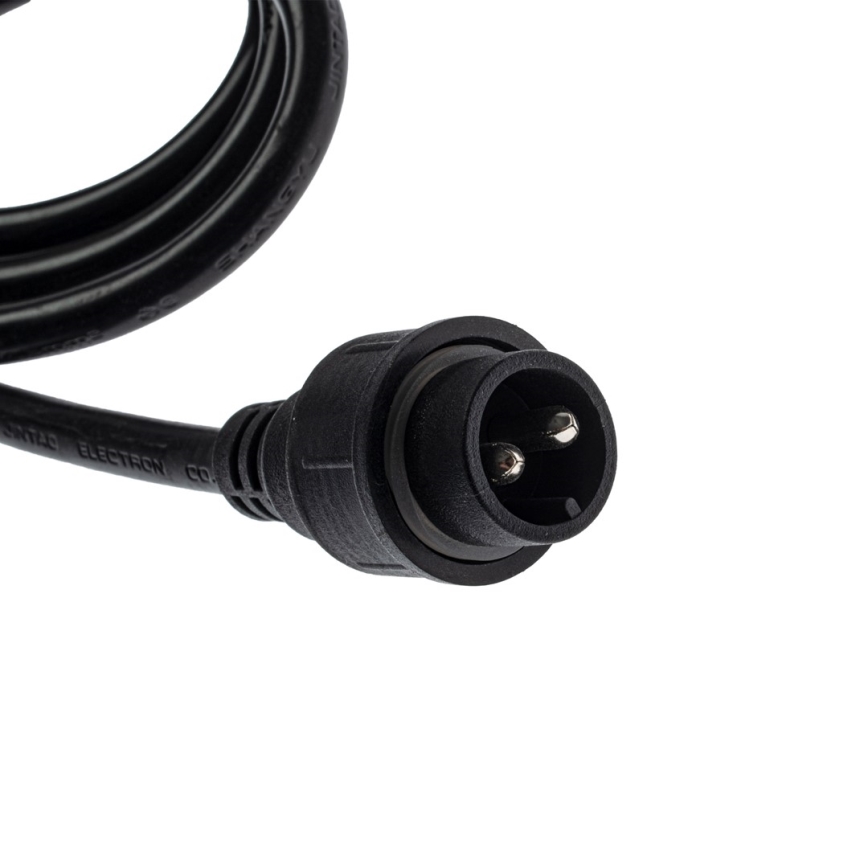 Utomhus dekorkedja GIRLANDA 10 m 10xE27/10W/230V IP44