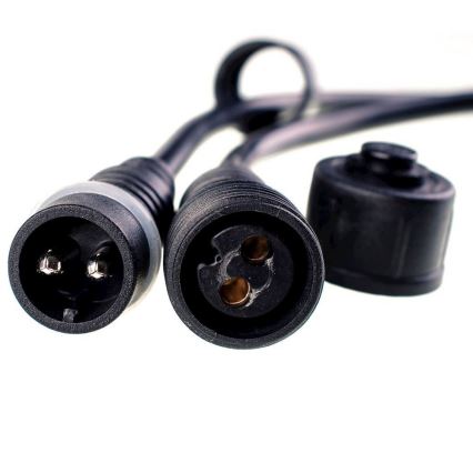 Utomhus dekorkedja GIRLANDA 10 m 10xE27/10W/230V IP44