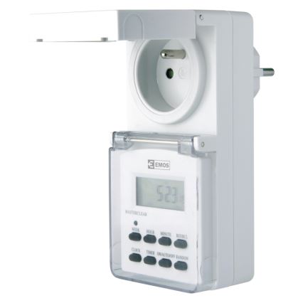Utomhus digital timer 230V/16A IP44