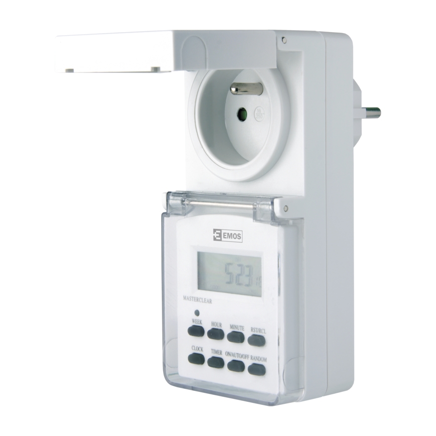 Utomhus digital timer 230V/16A IP44