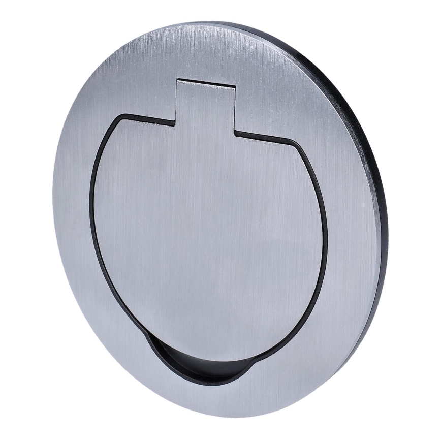 Utomhus inbyggd golv socket IP55 rund