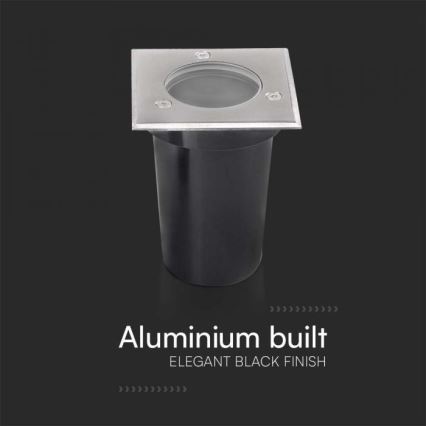 Utomhus infälld armatur 1xGU10/35W/230V IP67