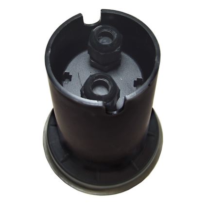 Utomhus Infartsbelysning 1xGU10/35W/230V IP67 matt krom