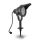 Utomhus LED belysning EASY CONNECT 1xGU10/10W/230V IP67 svart