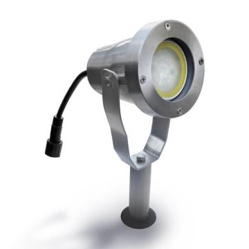 Utomhus LED belysning EASY CONNECT 1xGU10/4W/230V IP67 matt krom