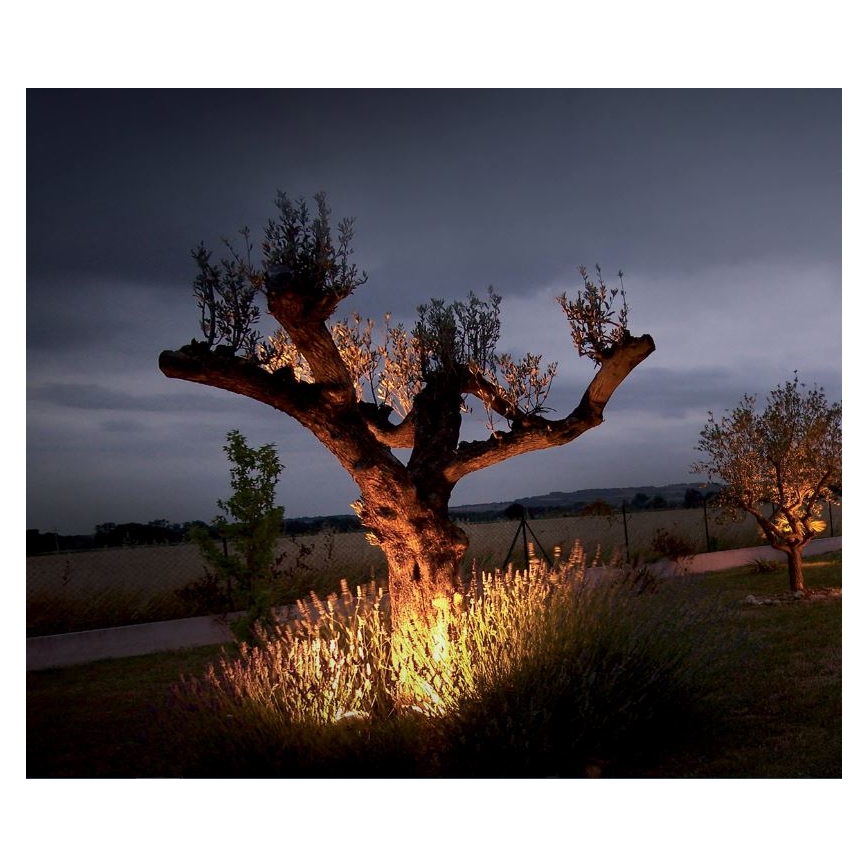 Utomhus LED belysning EASY CONNECT 1xGU10/6,5W/230V IP67 matt krom