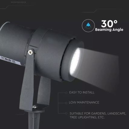 Utomhus LED belysning LED/12W/100-240V IP65