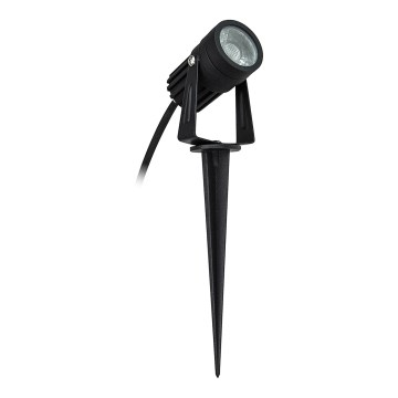 Utomhus LED belysning LED/3W/230V 4000K IP67 svart