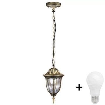 Utomhus LED Ljuskrona  FLORENCJA 1xE27/10W/230V IP43