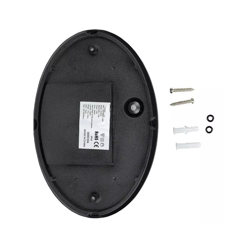 Utomhus LED taklampa  LED/12W/230V IP54