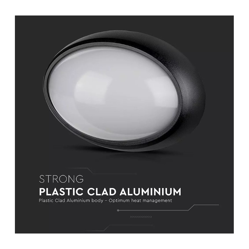 Utomhus LED taklampa  LED/12W/230V IP54