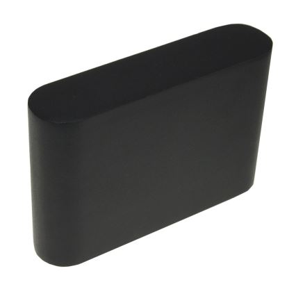 Utomhus LED Väggbelysning FLOW LED/3W/230V IP54 svart
