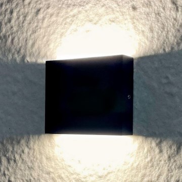 Utomhus LED vägglampa  CHICAGO 2xLED/3,25W/230V IP44