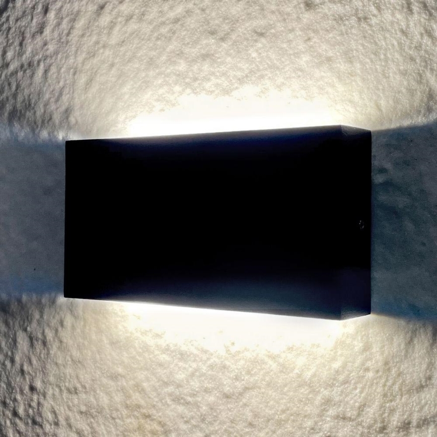 Utomhus LED vägglampa  CHICAGO 2xLED/5,5W/230V IP44